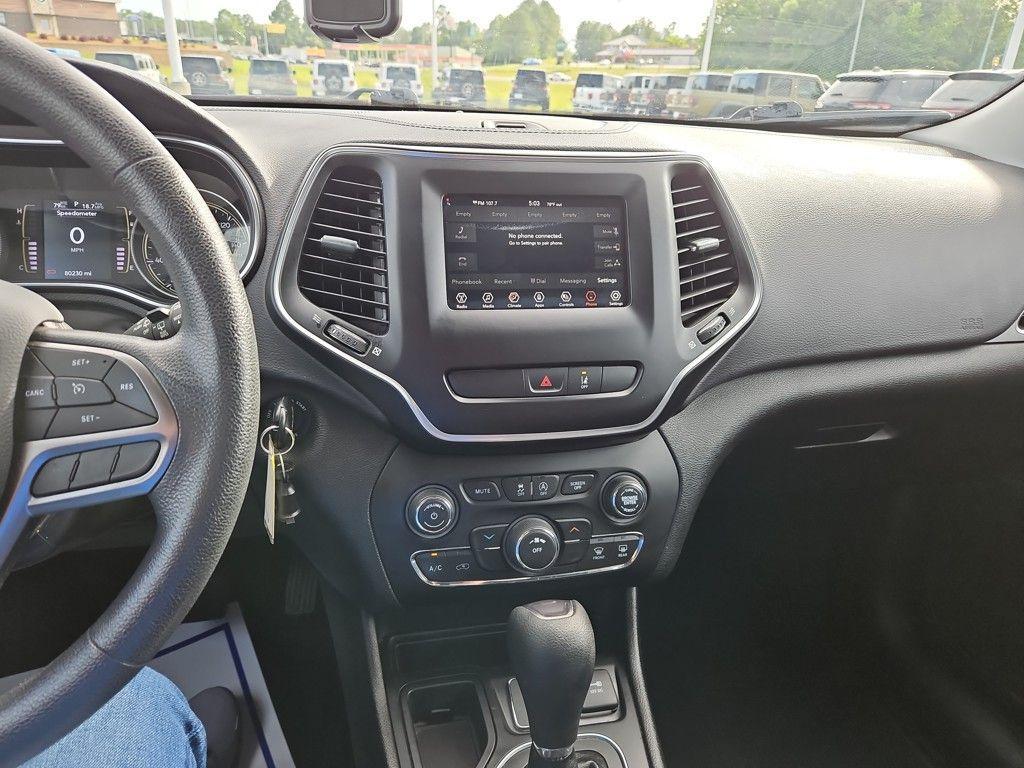 used 2021 Jeep Cherokee car, priced at $16,000