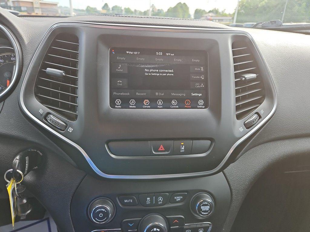 used 2021 Jeep Cherokee car, priced at $16,000