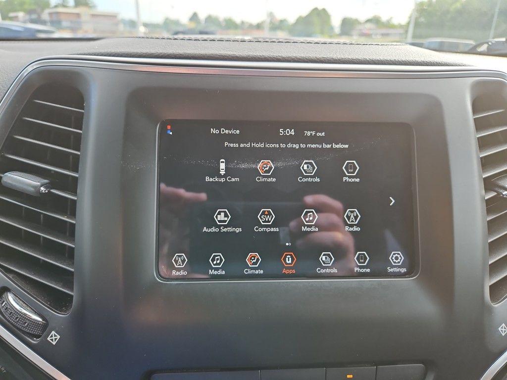 used 2021 Jeep Cherokee car, priced at $16,000