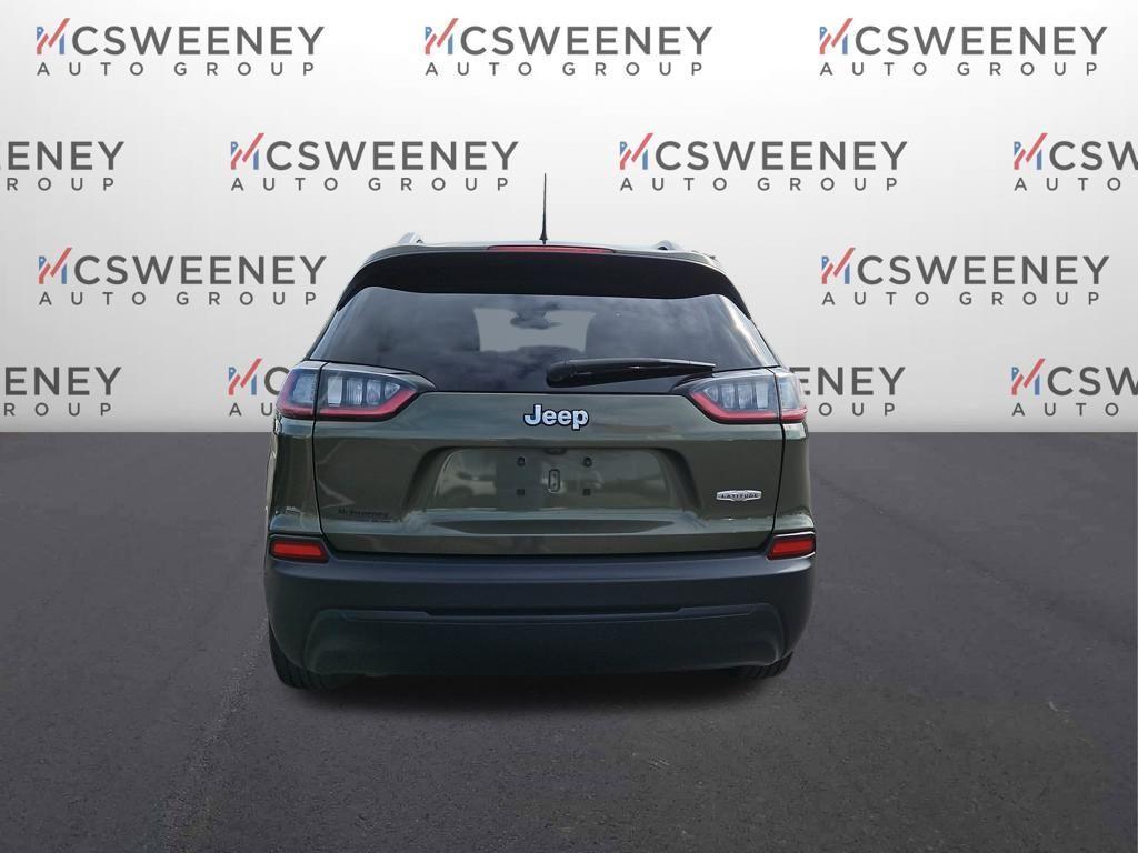 used 2021 Jeep Cherokee car, priced at $16,000