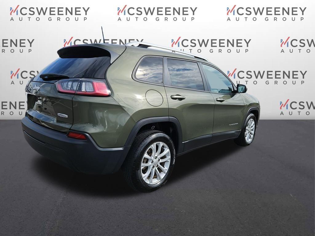 used 2021 Jeep Cherokee car, priced at $16,000