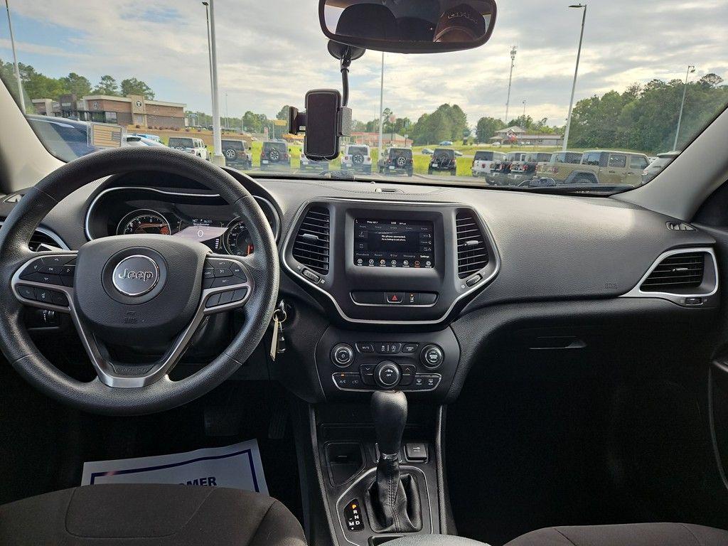 used 2021 Jeep Cherokee car, priced at $16,000