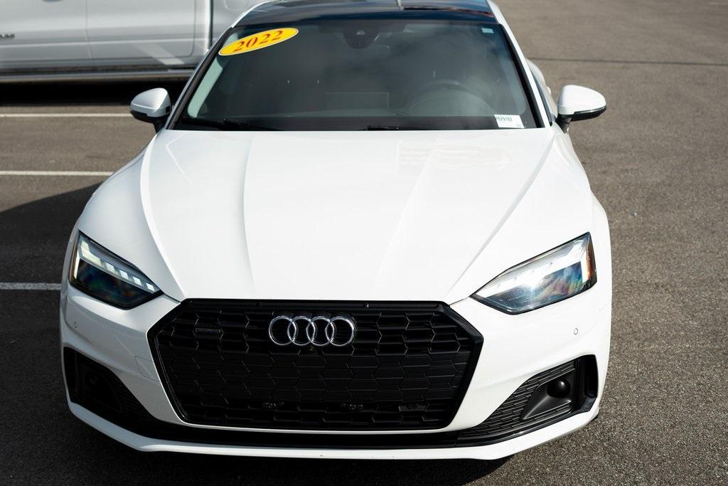 used 2022 Audi A5 car, priced at $29,957