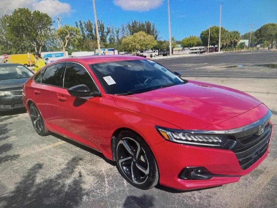 used 2021 Honda Accord car, priced at $26,747