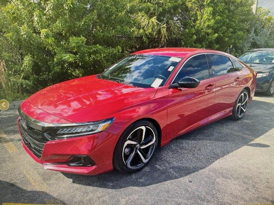 used 2021 Honda Accord car, priced at $26,747