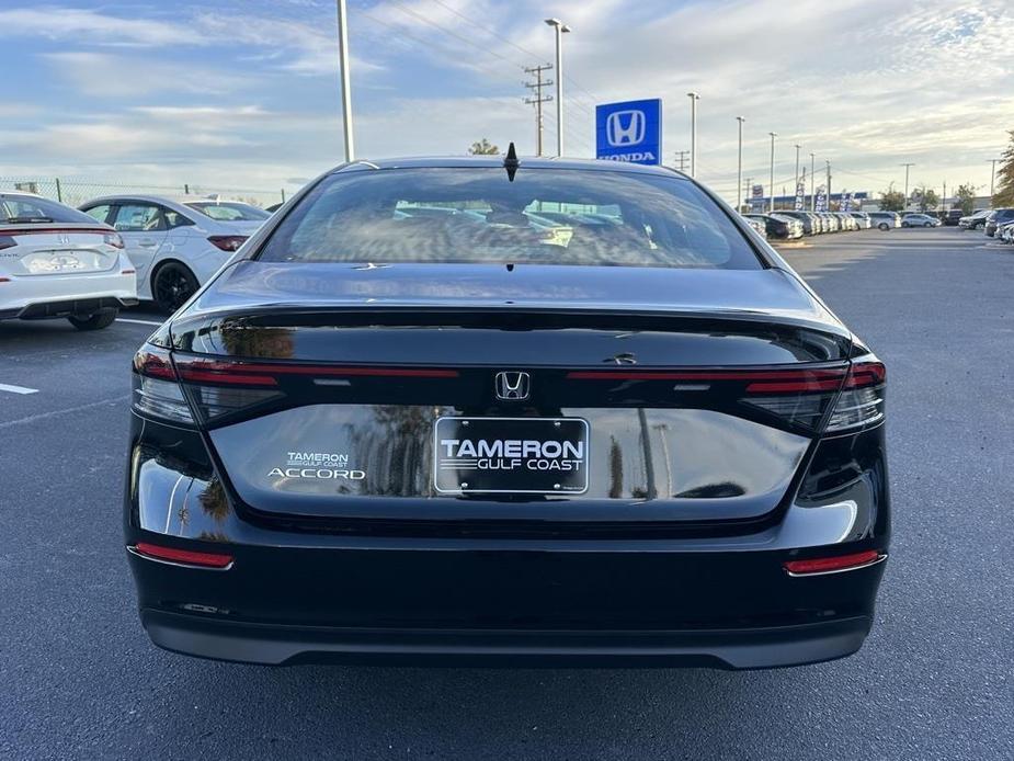 new 2025 Honda Accord car, priced at $31,655