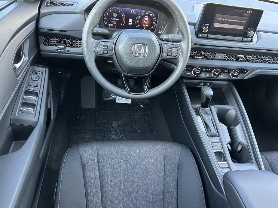 new 2025 Honda Accord car, priced at $31,655