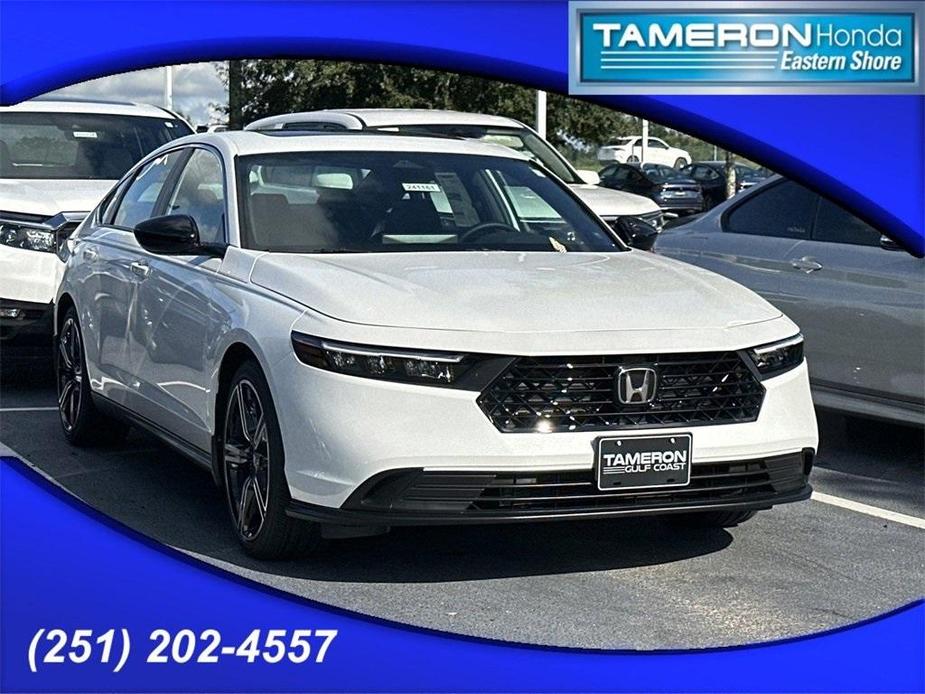 new 2024 Honda Accord Hybrid car, priced at $34,445