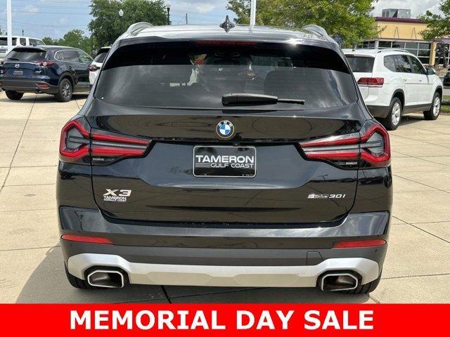 used 2022 BMW X3 car, priced at $34,000