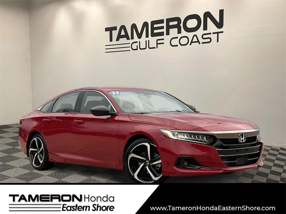 used 2021 Honda Accord car, priced at $24,771