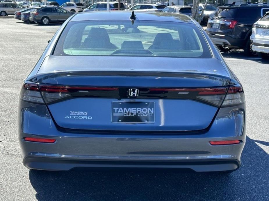 new 2025 Honda Accord car, priced at $31,655