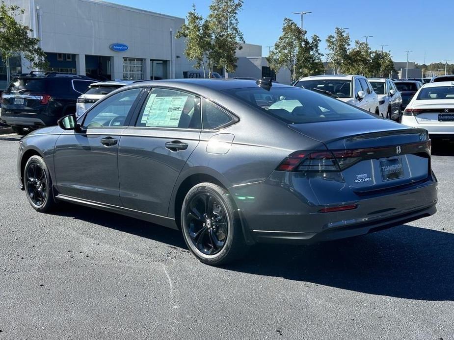 new 2025 Honda Accord car, priced at $31,655