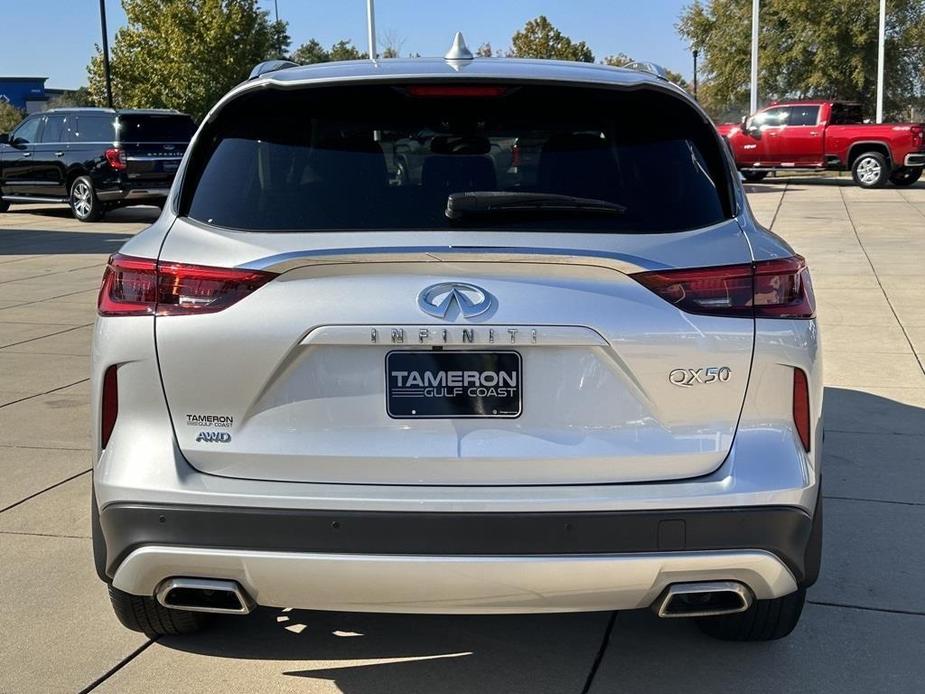 used 2021 INFINITI QX50 car, priced at $27,000