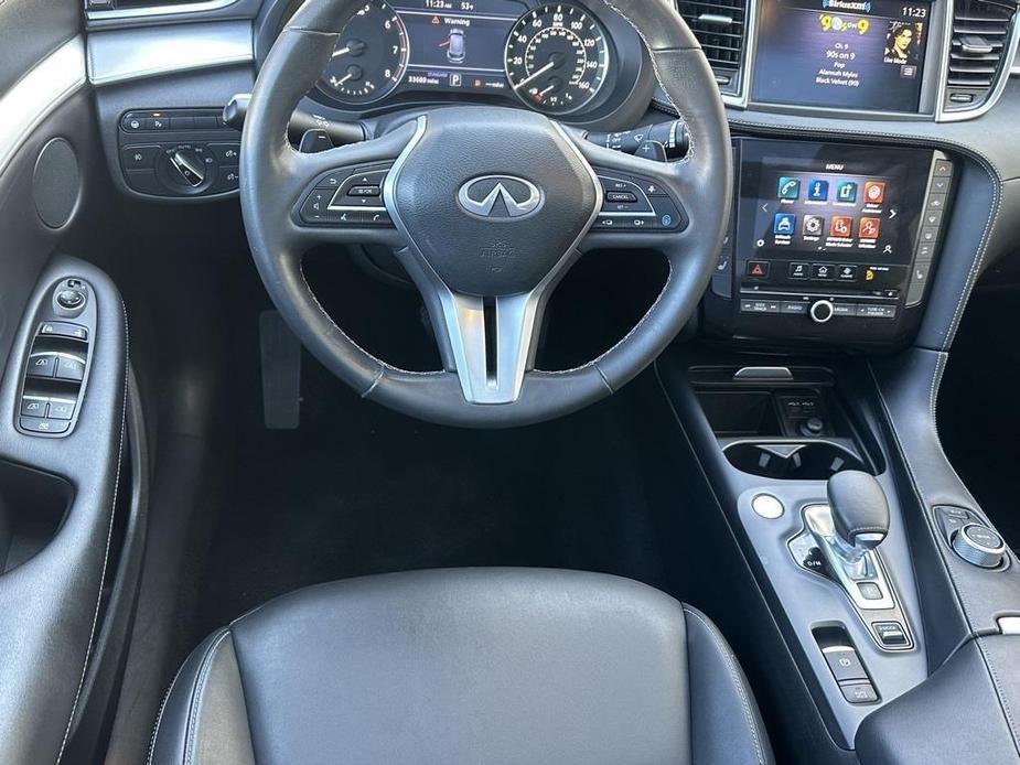 used 2021 INFINITI QX50 car, priced at $27,000