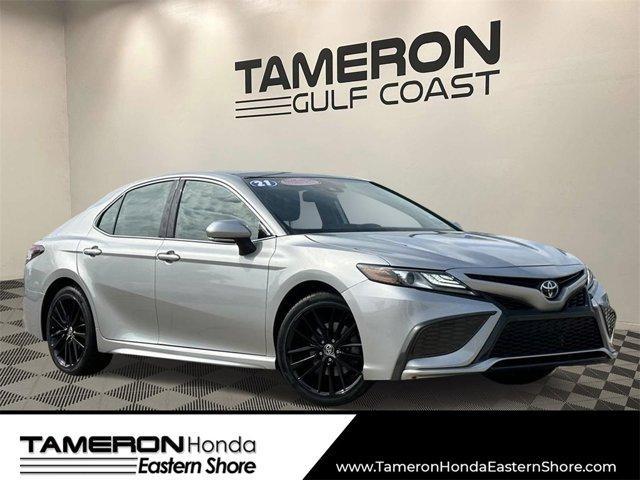 used 2021 Toyota Camry car, priced at $29,476