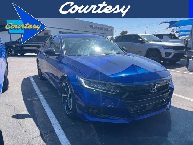 used 2021 Honda Accord car, priced at $25,200