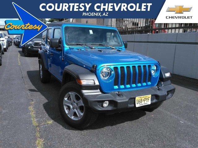 used 2022 Jeep Wrangler Unlimited car, priced at $31,300