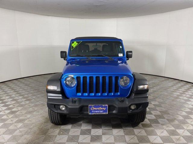 used 2022 Jeep Wrangler Unlimited car, priced at $27,200