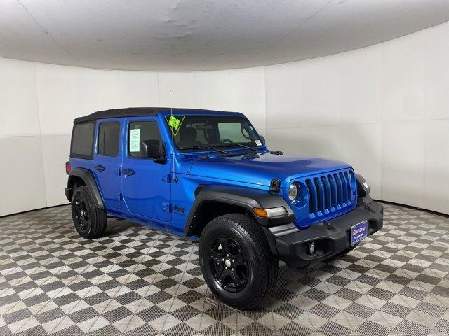 used 2022 Jeep Wrangler Unlimited car, priced at $27,200