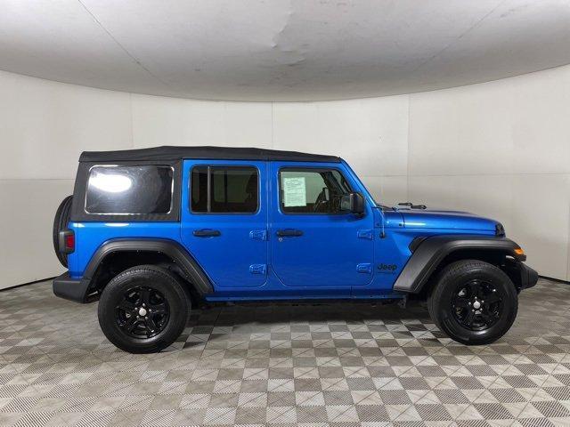 used 2022 Jeep Wrangler Unlimited car, priced at $27,200