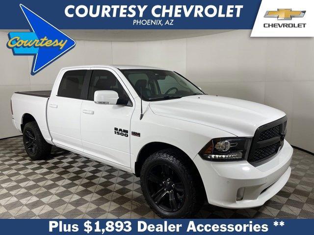 used 2018 Ram 1500 car, priced at $27,500