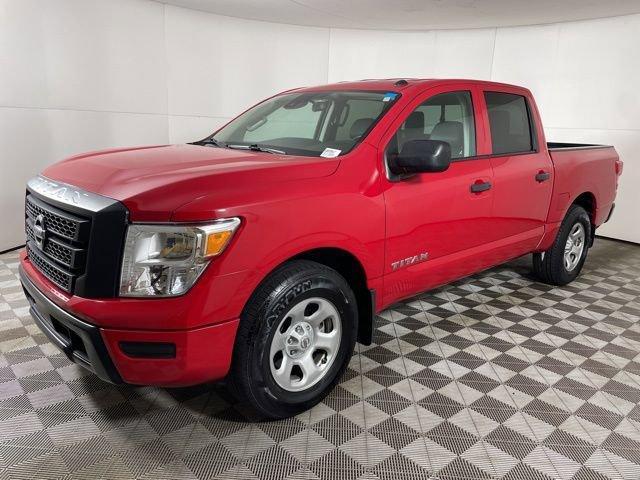 used 2021 Nissan Titan car, priced at $22,200