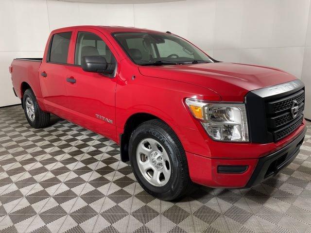 used 2021 Nissan Titan car, priced at $22,200