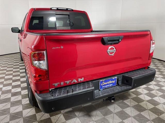 used 2021 Nissan Titan car, priced at $22,200