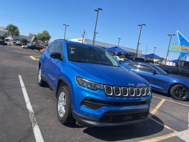 used 2022 Jeep Compass car, priced at $21,800