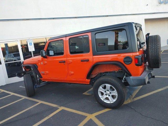 used 2020 Jeep Wrangler Unlimited car, priced at $24,000