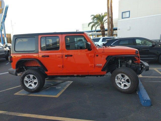 used 2020 Jeep Wrangler Unlimited car, priced at $24,000