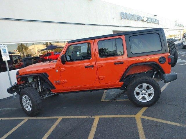 used 2020 Jeep Wrangler Unlimited car, priced at $24,000