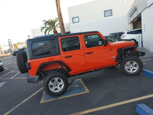 used 2020 Jeep Wrangler Unlimited car, priced at $24,000