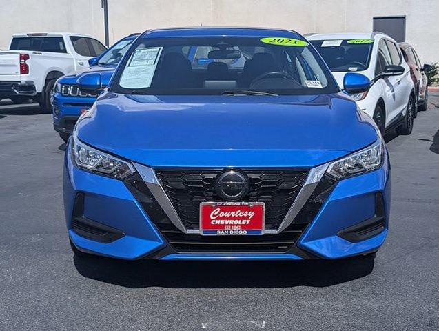 used 2021 Nissan Sentra car, priced at $15,700