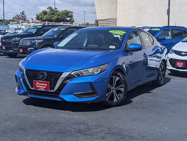 used 2021 Nissan Sentra car, priced at $15,700