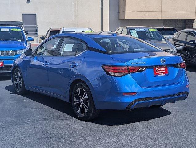 used 2021 Nissan Sentra car, priced at $15,700