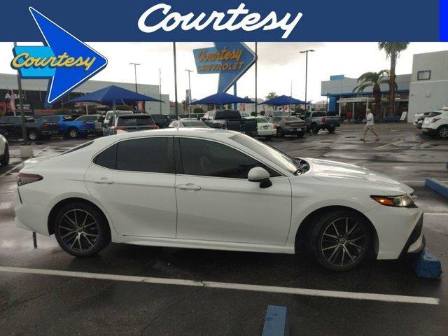 used 2021 Toyota Camry car, priced at $20,000
