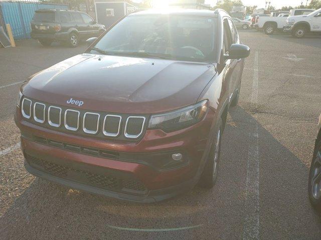used 2022 Jeep Compass car, priced at $17,600