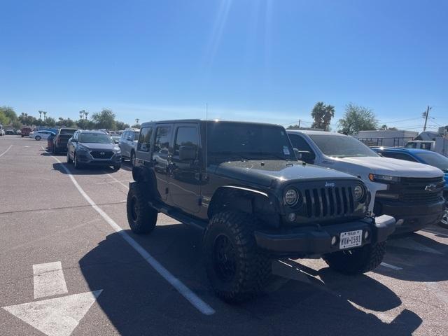 used 2015 Jeep Wrangler Unlimited car, priced at $25,500