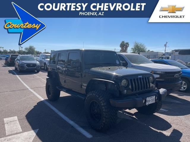 used 2015 Jeep Wrangler Unlimited car, priced at $25,500