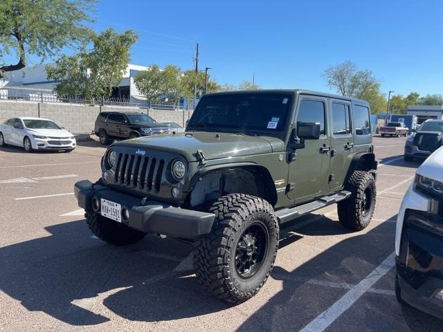 used 2015 Jeep Wrangler Unlimited car, priced at $25,500