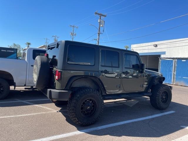 used 2015 Jeep Wrangler Unlimited car, priced at $25,500