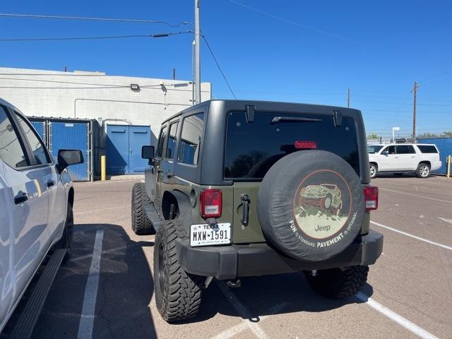 used 2015 Jeep Wrangler Unlimited car, priced at $25,500