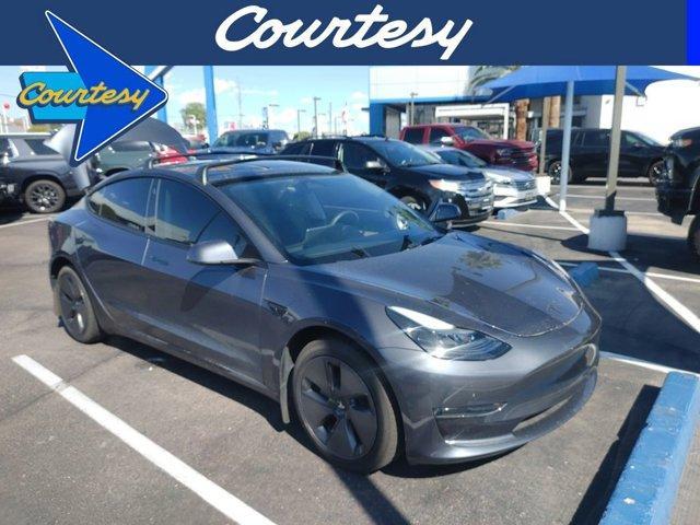 used 2023 Tesla Model 3 car, priced at $26,800