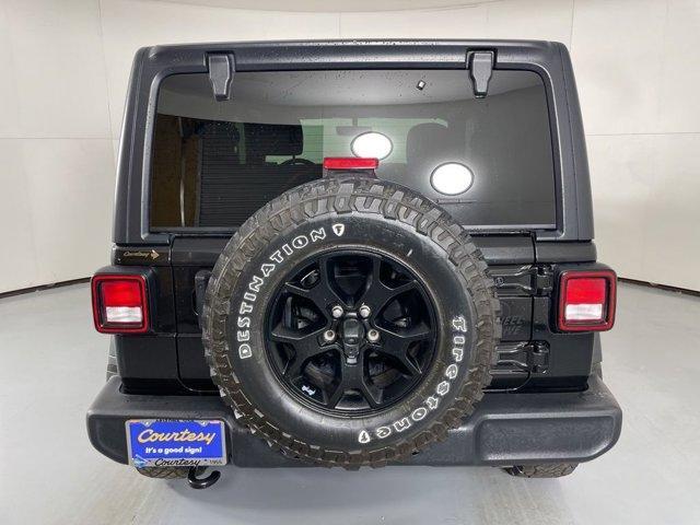 used 2022 Jeep Wrangler car, priced at $28,700