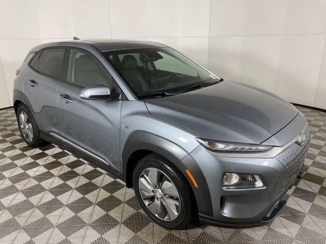 used 2019 Hyundai Kona EV car, priced at $18,000