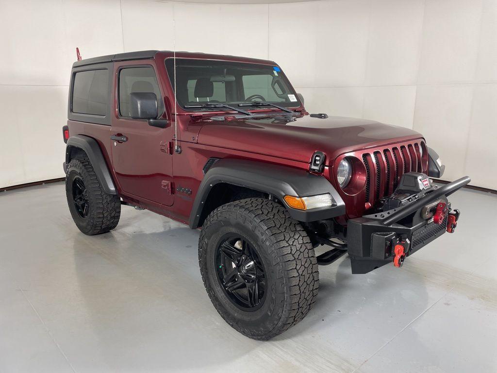 used 2021 Jeep Wrangler car, priced at $26,900