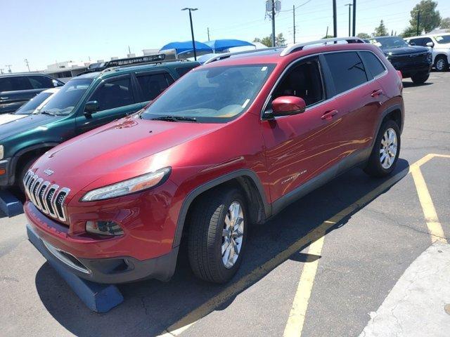 used 2017 Jeep Cherokee car, priced at $14,900