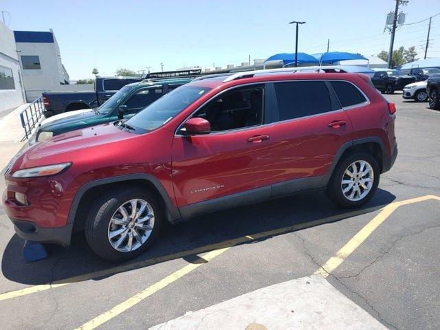 used 2017 Jeep Cherokee car, priced at $14,900