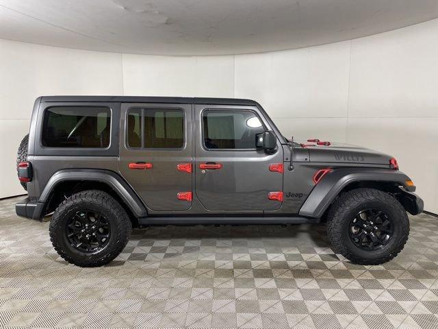 used 2020 Jeep Wrangler Unlimited car, priced at $27,500